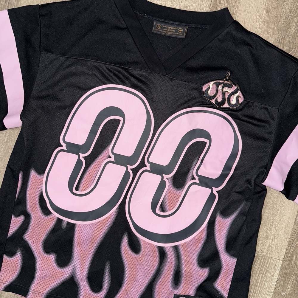 Joe Freshgoods x New Balance Jersey Black Pink When Things Were Pure Size Medium